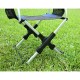 DPT, Foldable Camping Chair, Trips Chair, Black*Blue