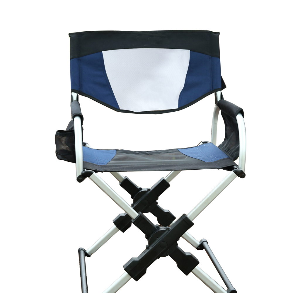 DPT, Foldable Camping Chair, Trips Chair, Black*Blue