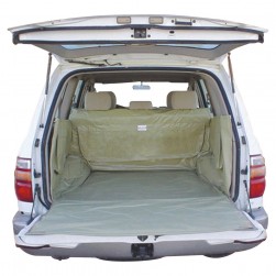 ALSANIDI, Car back trunk mat for Explorer, Back mat, Sandy, Size 125*116*44Cm