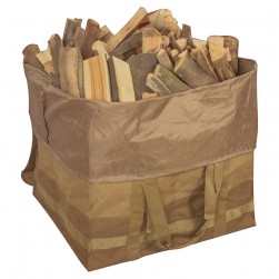 ALSANIDI, Firewood storage bag, Spring Green, Size 70*60*65Cm