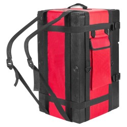 ALSANIDI, Food delivery bag, Delivery bag, Red, capacity 55 L Size 35*41*63 Cm