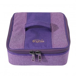 ALSANIDI, Separated cups and Mugs bag for trips, Cups Bag, Lilac, Size 26*28*11Cm