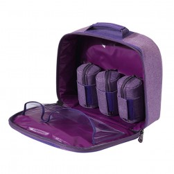 ALSANIDI, Girls thermos bag for Picnics and trips, Camping thermos bag, Lilac, Size 37*13*31Cm