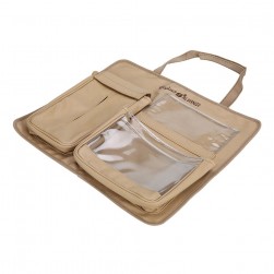 ALSANIDI, Mattress Car Organizer, Car purpose organizer, Beige, Size 43.5*37.5*5Cm