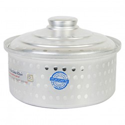 ALbadia, Aluminum cooking pot, Cooking pot, Silver, Size 14