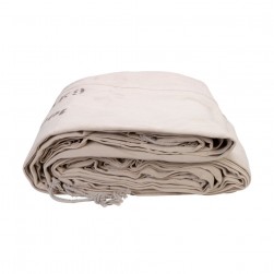 ALSANIDI, Tarpaulin-Cotton Cover, Pakistani anti-dust cover, White, Size 4*10 yard Thickness 14