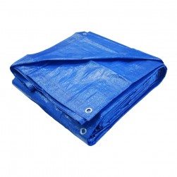 ALSANIDI, Tarpaulin plastic sail waterproof dust cover, Garden Furniture Cover, Blue, Size 10*10 yard