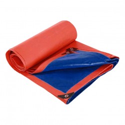 ALSANIDI, Tarpaulin plastic sail waterproof dust cover, Garden Furniture Cover, Orang, Size 8*10 yard