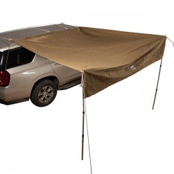 ALSANIDI, Car Portable side Canopy, Foldable car canopy, Sandy, Size 250*350 Cm