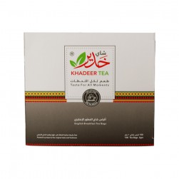 Khadeer, Sri Lankan tea, English breakfast tea wick envelope, Black, Package100packet