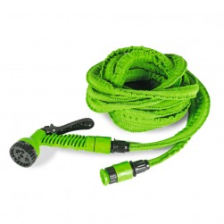 Kampa, Expandable Water Hose, Flexible Water Hose, Green, Size 22.5 Metre