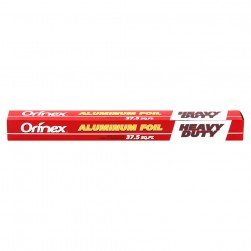 Orinex, Aluminum foil, Aluminum foil for cooking, Silver, Size 18 inch*37.5 foot big