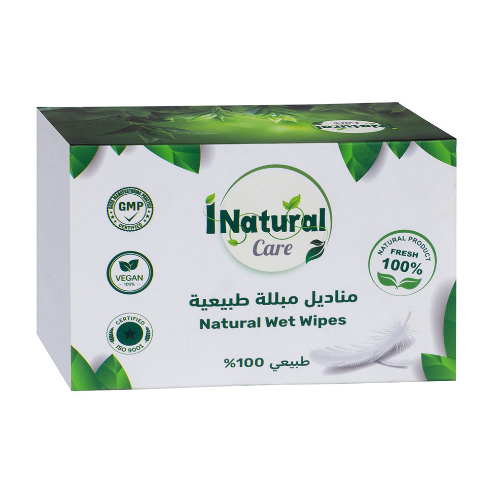 منظف شامل I Natural طبيعي عبوة مناديل مبللة 20 حبة