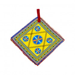 ALSANIDI, Hot pot holder, Yellow, Size 17*17Cm