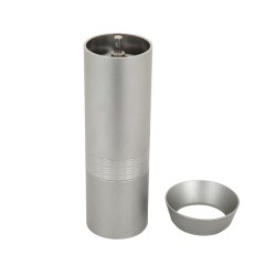 DPT, Stainless steel coffee grinder, Small Coffee grinder for trips, Silver, capacity 25 Gm