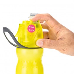 DPT, Stainless steel hot and cold Liquid Bottle, Sports water Bottle, Yellow, capacity 470 ml