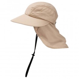 السنيدي، قبعة رأس للصيد والهايكنج، قبعة صياد، بيج، مقاس 59 سم