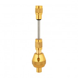 DPT, Tire Valve Stem, Gold, Size2.5*2.5*8.5Cm