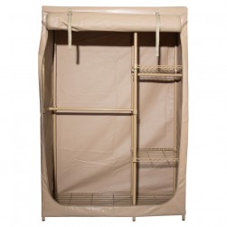 ALSANIDI, Foldable Camping Cupboard, Camping storage Cabinet, Sandy, Size 60*122.5*192Cm