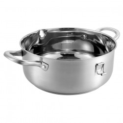 ALSANIDI, Japanese pan, Silver, capacity 4 L Size 35*25.5*13 Cm