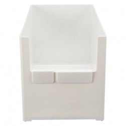 ALSANIDI, Foood storage box, Refrigerator and freezer Drawer, White, Size 14*28*15 Cm