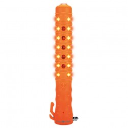 ALSANIDI, Multifunctional Emergency Light, Orang, Size 28.5*7.5*3.5 Cm