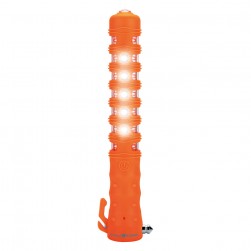 ALSANIDI, Multifunctional Emergency Light, Orang, Size 28.5*7.5*3.5 Cm