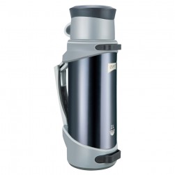 DPT, Hot and cold Stainless steel Thermos for tea and coffee, Tea and coffee Thermos for trips, Blue Dark, capacity 2 L