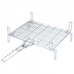 ALSANIDI, Stainless steel grill grate, Grill grates, Silver, Size 30*40 Cm