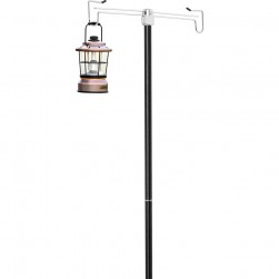 DPT, light pole, light pole, Black, Size 169 Cm