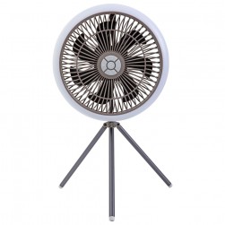 DPT, Flashlight with Fan, Gray, Size24*24*13Cm