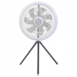 DPT, Flashlight with Fan, White, Size24*24*13Cm