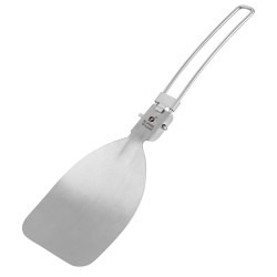 ALSANIDI, Folding spoon, Kitchen spoons, Silver, Size 21.5*6.5 Cm