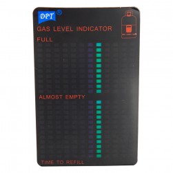 DPT, Gas cylinder level indicator measuring 62*10 cm, Black, Size 6.2*10 Cm