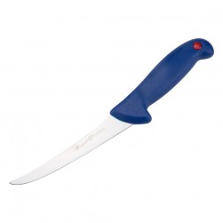 ALSANIDI, Butcher knife Stainless steel, Kitchen knife, Blue, Size 13.5 Cm