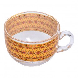 ALSANIDI, Najdi cup, Tea and coffee cup, Beige, capacity 140 ml