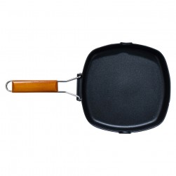 ALSANIDI, Cooking pan, Frying pan , Black, Size 26*36 Cm