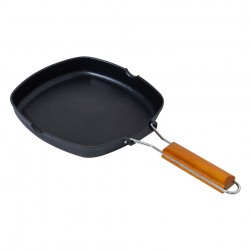 ALSANIDI, Cooking pan, Frying pan , Black, Size 24 Cm