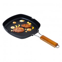 ALSANIDI, Cooking pan, Frying pan , Black, Size 24 Cm