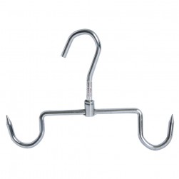 ALSANIDI, Stainless Steel Meat Hanging Hook, Meat hanging hooks, Multicolored , Size 18*31 Cm Thickness 11 mm