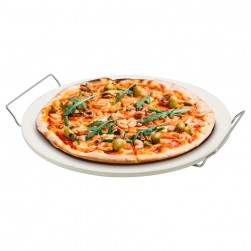 DPT, Pizza stone set, White, Size 38 Cm