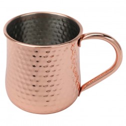 ALSANIDI, Habb Al-Romman Stainless steel coffee and tea cup, Coffee cup for trips and travel, Coppery, capacity 500 ml