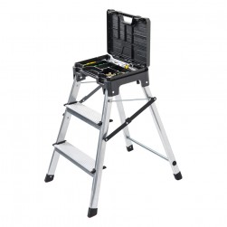 DPT, Toolbox with a ladder, Silver*Black, Size49.4*53.4Cm