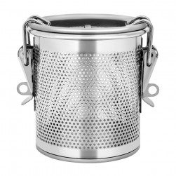 ALSANIDI, Teapot strainer, Stainless steel tea Filter, Silver, Size 10*10 Cm