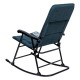 ALSANIDI, Rocking chair for travel and camping, Trips Chair, Cadet Blue, Size 68*89*103 Cm