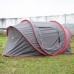 السنيدي، خيمة المبيت تلقائية قطن، خيمة رحلات، رصاصي، مقاس 250*150*115 سم
