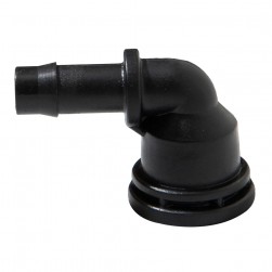 DPT, Water tap elbow, Black