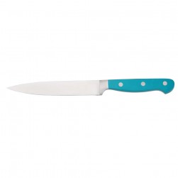 ALSANIDI, Butcher Stainless steel knife, Kitchen knife, Turquoise, Size 6 inch