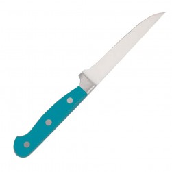 ALSANIDI, Butcher Stainless steel knife, Kitchen knife, Turquoise, Size 5 inch