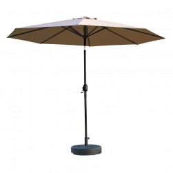 ALSANIDI, Garden and camping umbrella

, Portable Car Umbrella

, Kaki, Size 300 Cm